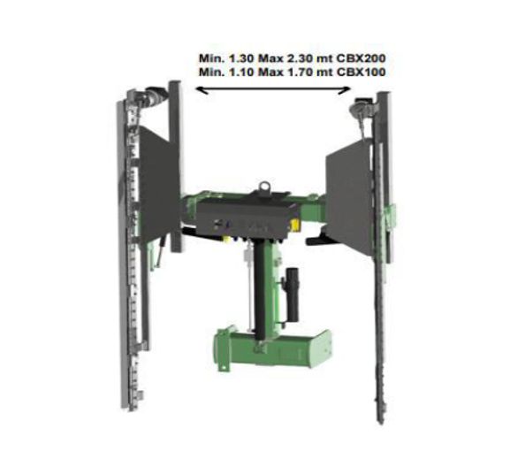 DESPAMPANADEIRA MODELO CBX 200 BILATERAL MONOLAMA